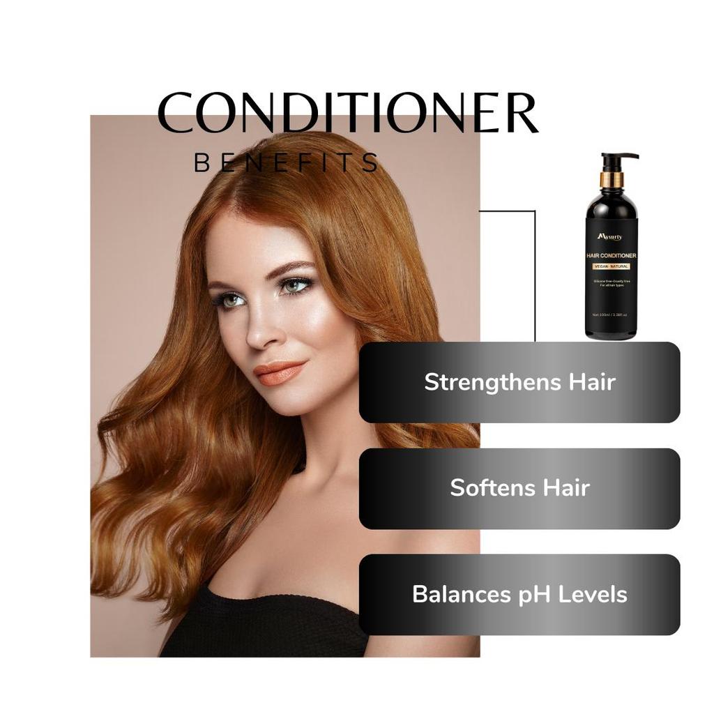 Shampoo and Conditioner for Curly, Wavy or Natural Hair, Moisturizing Hair Care for Dry, Damaged Hair, 6.76 Fl Oz