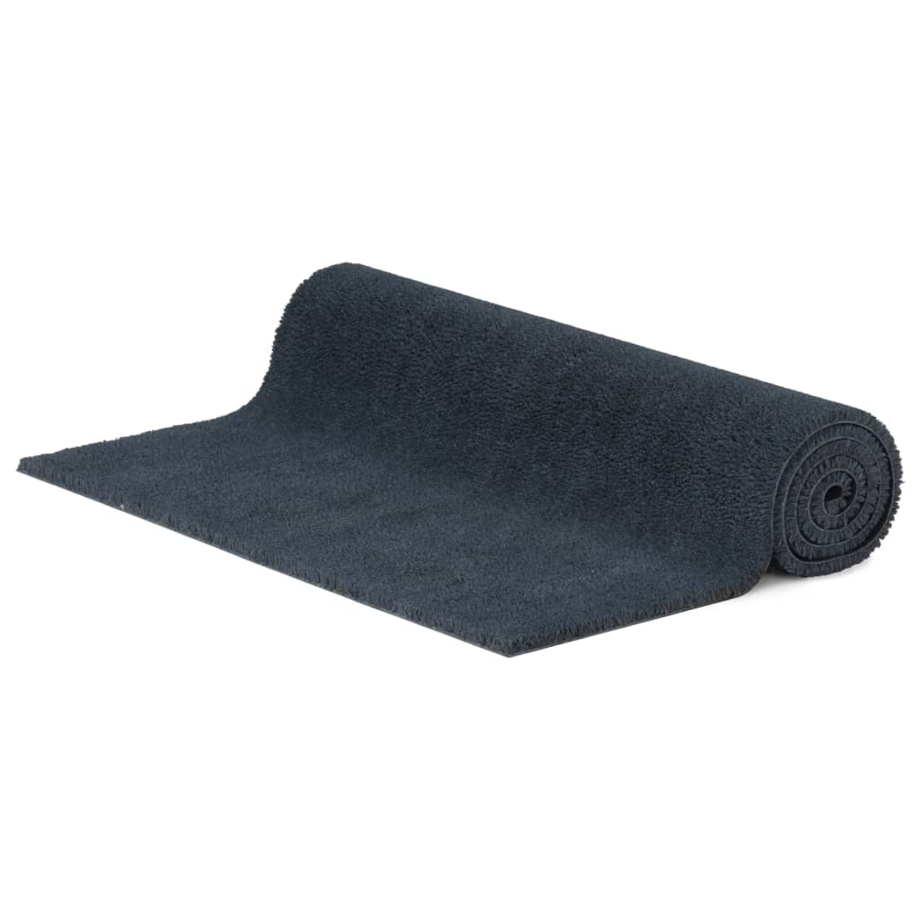 Doormat Dark Grey 100x200 Cm Coir Fiber Tufted