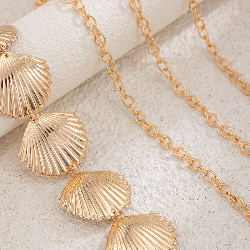 Ethnic Style Starfish Shell Waist Chain Bohemian Versatile Belt For Women High-End Dress Waistband Retro Simple Belt Gifts