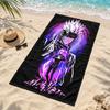 Serviette de plage en microfibre Jujutsu Kaisen Séchage rapide Sans sable Légère Serviettes de plage pour Voyage Natation Camping