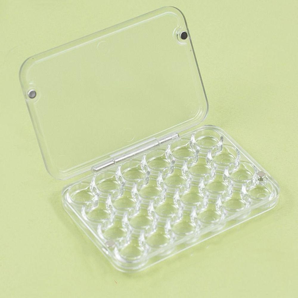 24 Grids Mini Watercolor Palette Acrylic Paint Box Art Supplies Watercolor Paint Tray  Offices