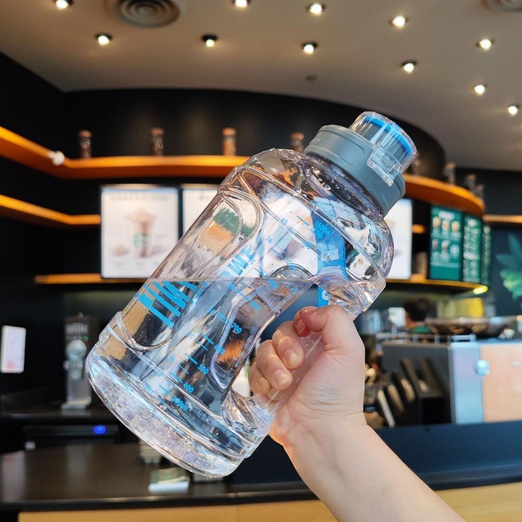 Large Capacity Pc Plastic Water Bottle For Sports Space Cup For Adults Leak-proof Sealing Portable