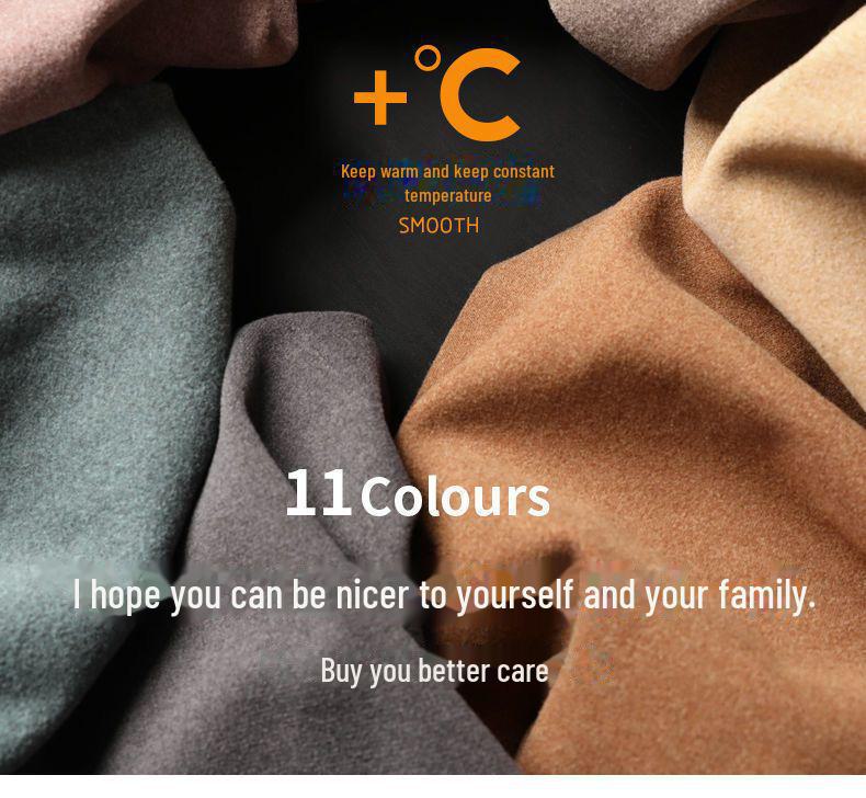 Unisex Slim Fit Halbrollkragen Fleece Langarmshirt für Herbst und Winter