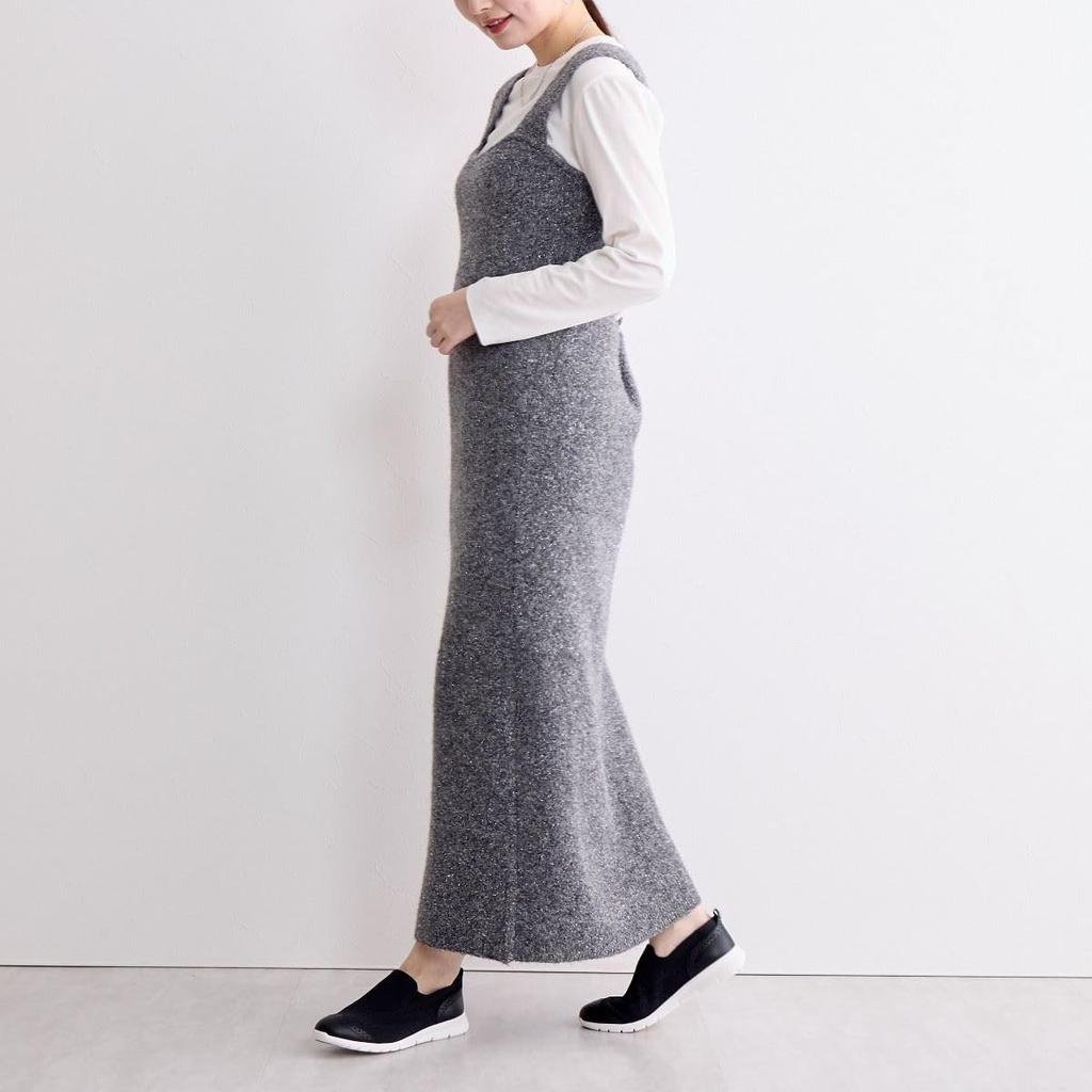 HIMIKO Himiko Mesh Knit 647304 Black 240 / / Slip-On /