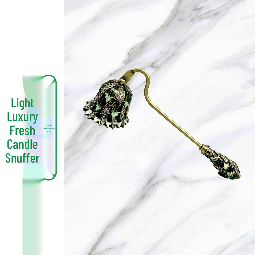 Retro Metal Candle Snuffer Extinguisher Tool Ornament
