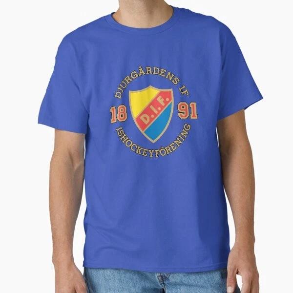Djurgrdens If Hockey Classic Tshirt Made In Usaaus Tshirt S2xl S