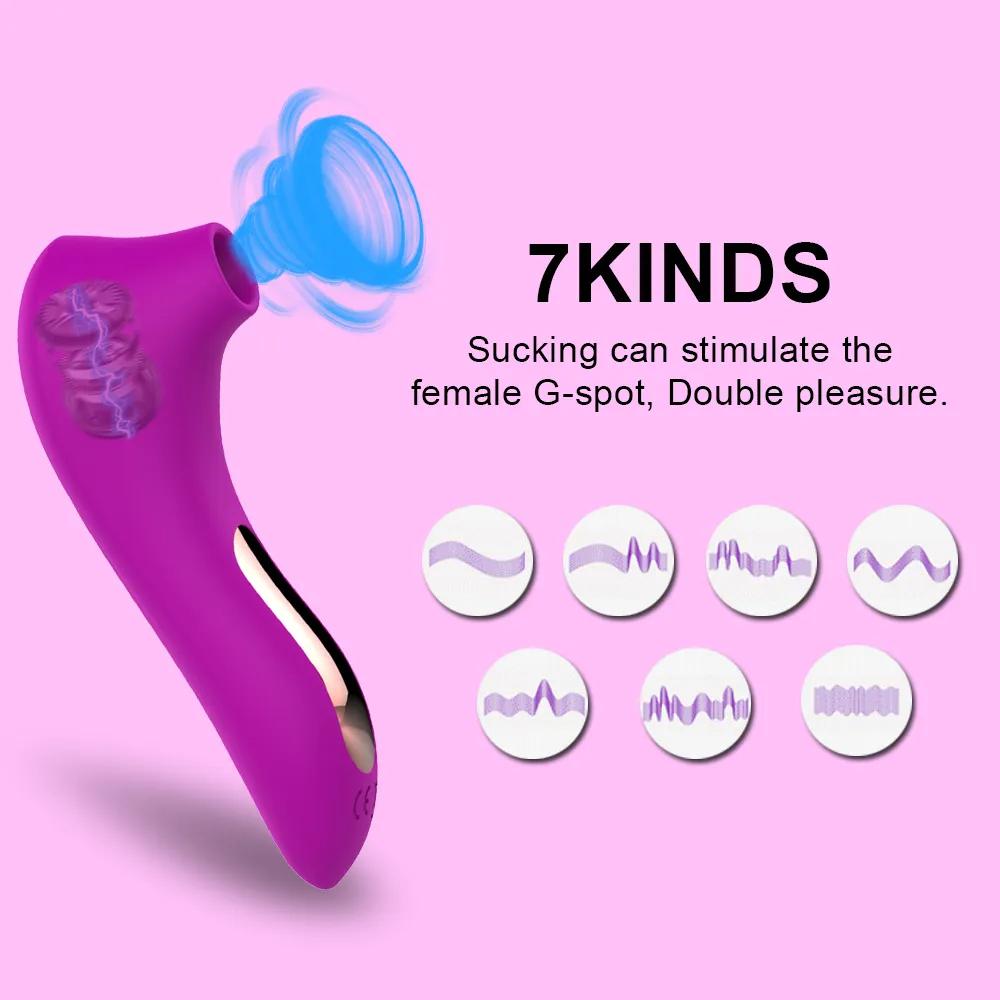Small Mini Size Clitoral Sucker Vibrator Nipple G Spot Sucking Clitoris Erotic Stimulator Female Masturbator Sex Toys