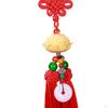Car Pendant Mirror Pendant,Lotus Shape,Gift Decorative Resin Tassel Hanging Decoration Cars