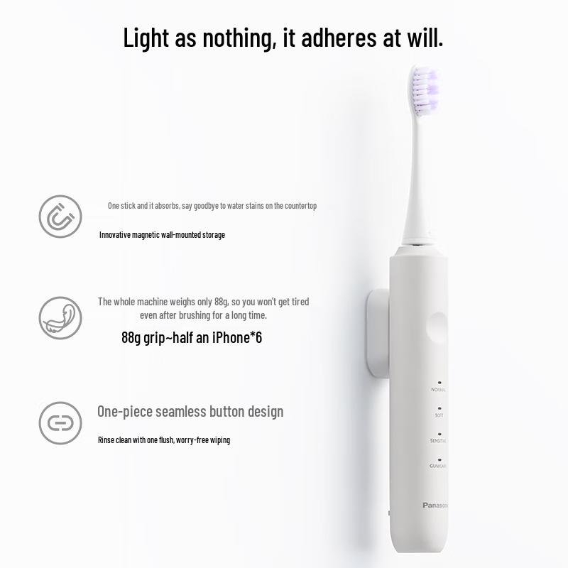 Panasonic Sonic Electric Toothbrush with Smart Pressure Sensor