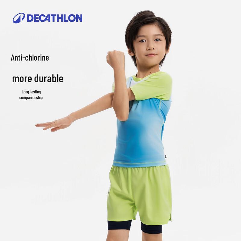Decathlon Kids' Two-Piece Swimsuit Set