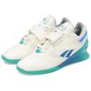 Reebok Legacy Lifter 3 Chalk Unleashed Green Blue Men Sneakers Cream Kinetic-Blue 100201520