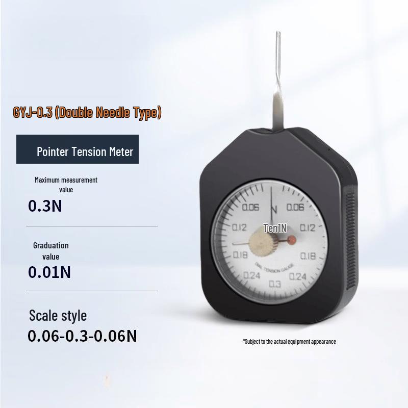 

Rongyu GYJ-0.3N Double-Needle Analog Handheld Tension-Pressure Meter