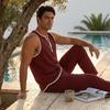 Vintage Men's Linen Tank Top Summer Beach Sleeveless Henley Shirts Hippie Boho Solid Vest Casual Loose Breathable Tops Male Clothes 2026
