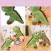 Dinosaur Plush Keychain With Embroidery Design For Girls And Couples Gift Accessories