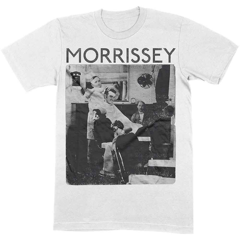 

Morrissey Barber Shop T-Shirt Tops Tee White New M