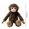 Monkey Plush Toy with Long Hands Realistic Soft Stuffed Animal Doll Small Monkey Plush for Kids Girls Boys Birthday Gifts