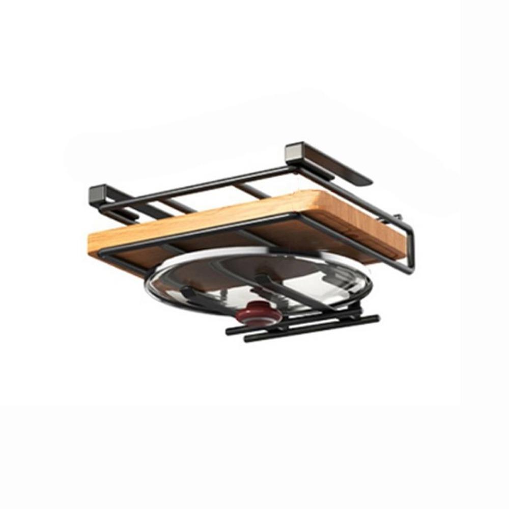 Hochbelastbares Unterbau-Aufbewahrungsregal aus Edelstahl, Schneidebretthalter für die Küche