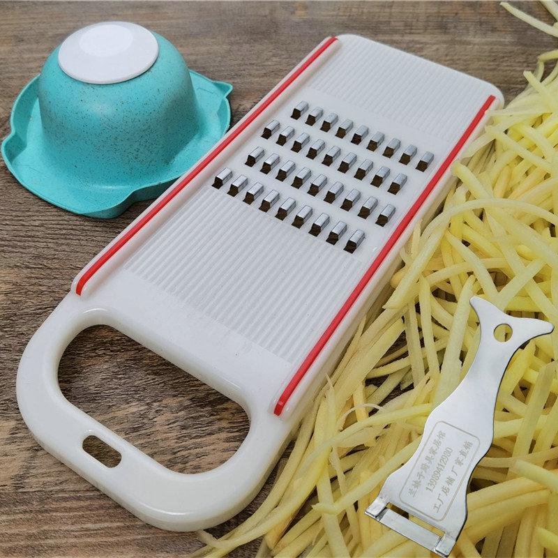 Huacheng Julienne Kitchen Insert: Cucumber, Potato, Carrot Julienne Board & Planer