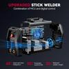205Amp ARC/Lift TIG Welding Machine with APP Control, Large LED Display, IGBT Inverter for MMA Welding