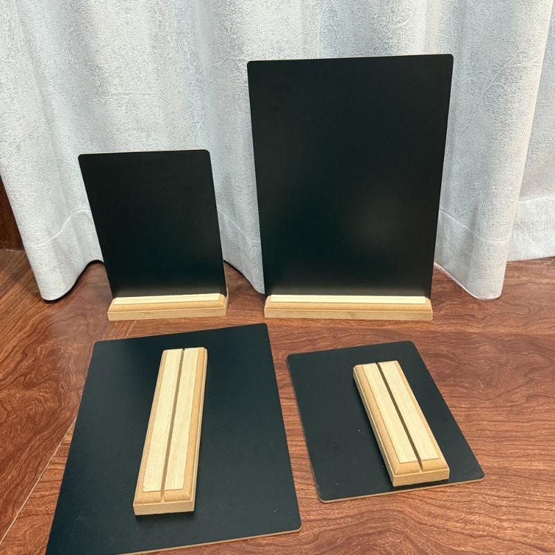 New Wooden Mini Blackboard Handicraft Message Board Sign, Wedding Birthday Party Decoration Base Head Piece
