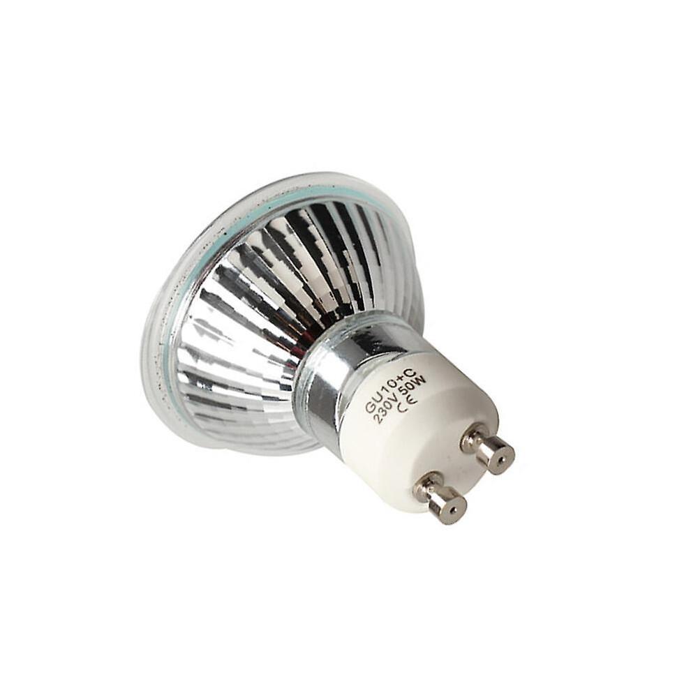 Super Bright GU 10+C 50W 220V-240V Halogen Bulb Lamp Lighting Light Bulb