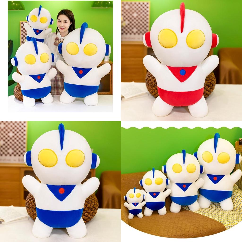 Collectible Q-version Ultraman Stuffed Plush Toy Pillow For Fans And Children