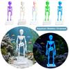 Decorazione Acquario Scheletro Azionata ad Aria Pietra Aria Attivata da Bolle Decorazione Vasca Pesci
