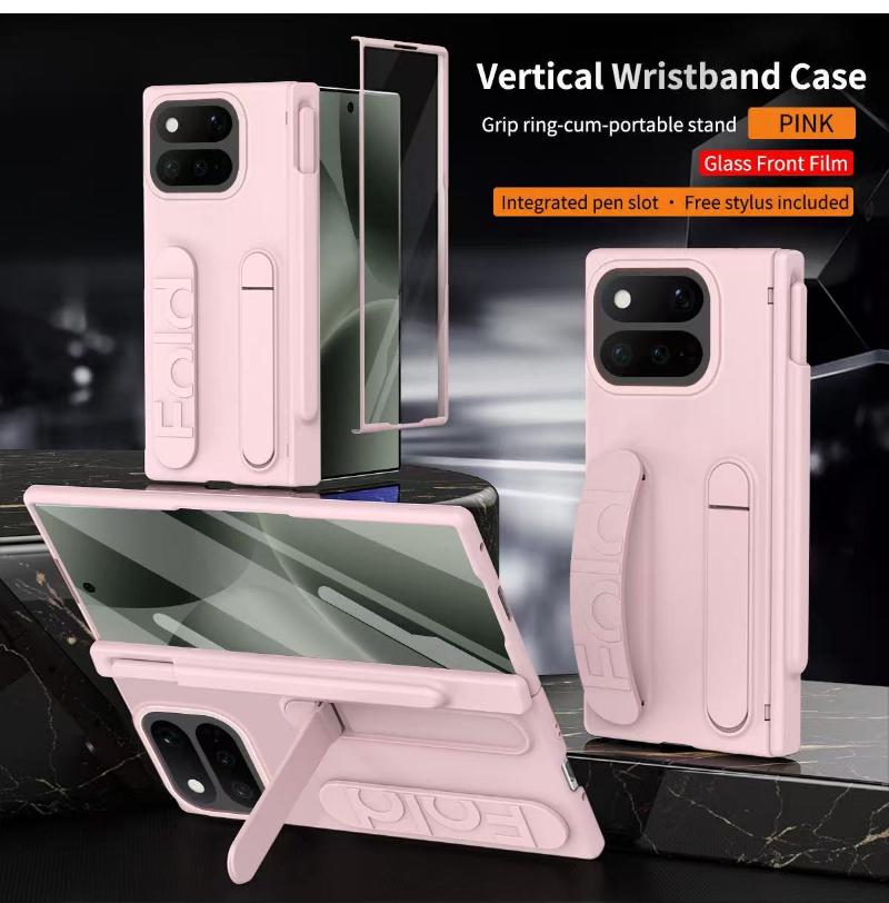S Pen Hinge Protection For Google Pixel 11 Pro Fold 10 Pro Fold 9 Pro Fold Case Screen Protector & Wristband Invisible Bracket
