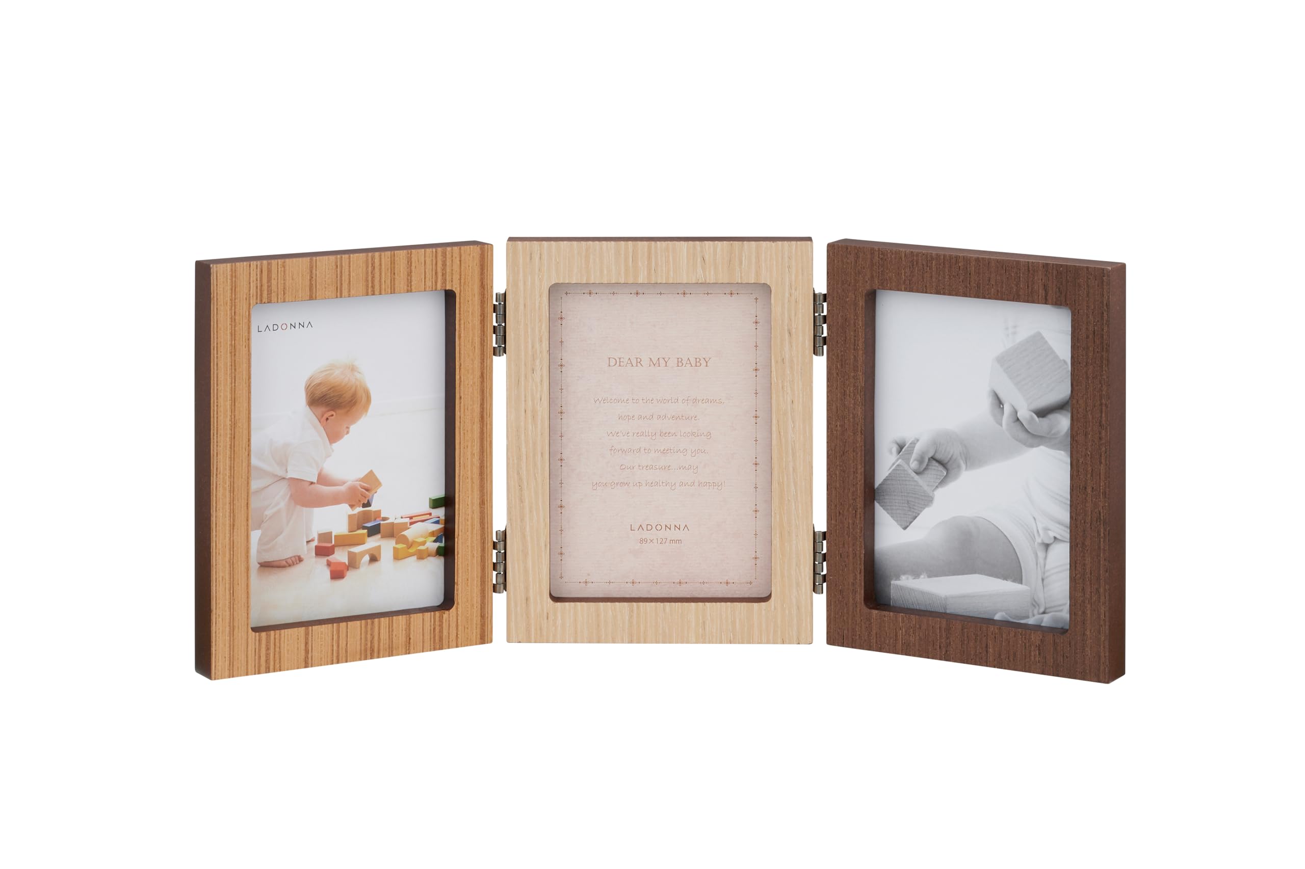 

Ladonna Photo Frame, Baby Brown, Size: Approx. W34.5 H15.3 DF52-30