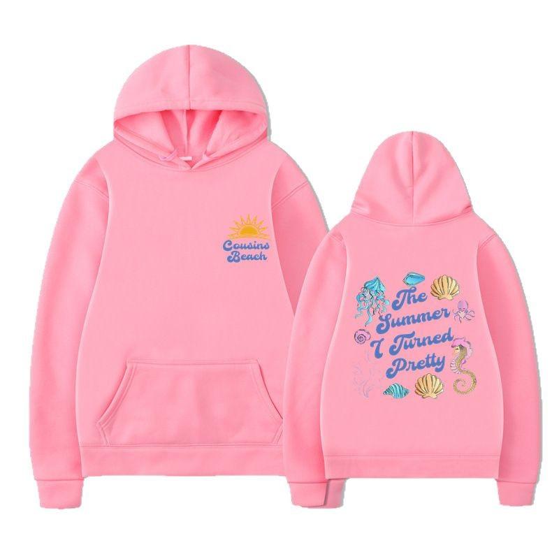 2025The Summer I Turned Pretty Hooded Sweater Loose Casual Hoodie