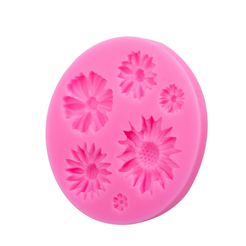 Sunflower Fondant Cake Mold Silicone Mold