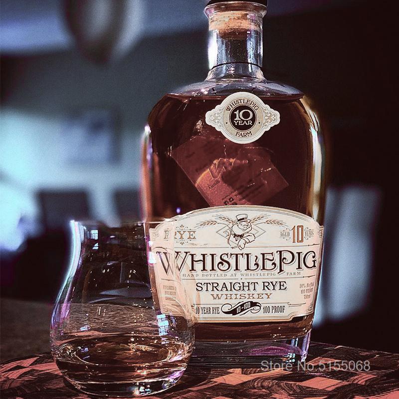 320ml mixér Whisky Rock Tumbler Vintage sklo Sklenice na degustaci vína Široké břicho Gather Aroma Cognac Cup Whisky Nosing Snifter