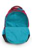 Coral High Kids Grau Blau Rennwagen gemusterter Schulrucksack mit drei Fächern 23652