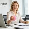 Quiet Stress Relief Toys Crunchy Ball, Ice Slushie Fidget Toy, Slow Rebound Soft Squeeze Sensory Toy for And Anxiety Kids