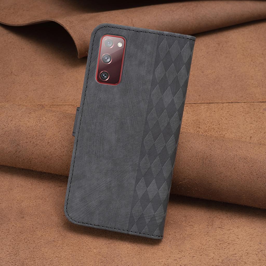 Phone Case for Samsung Galaxy S20 Lite/S20 FE/S20 FE 5G/S20 FE 2022 Wallet Imprinting Pattern Stand Cover
