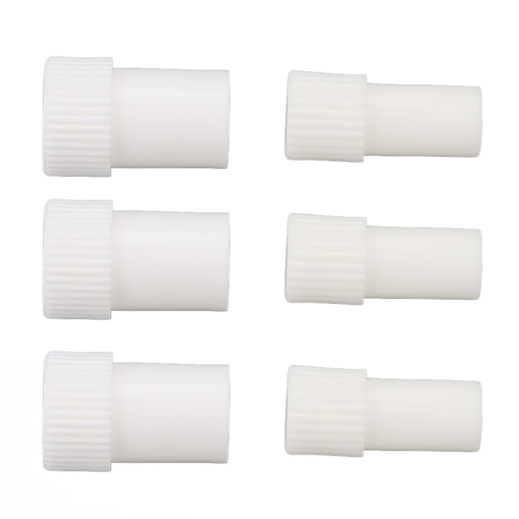 10 Pair Saliva Ejector Weak Strong Suction Converter Disposable White Oral Suction Ejector Adaptor for Oral Clinic