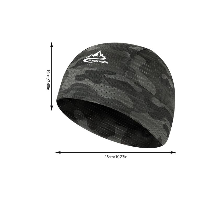 2 Pack Multi Purpose Cooling Headwear Elastic Helmet Liner Cap for Active Lifestyles & Sports Gear