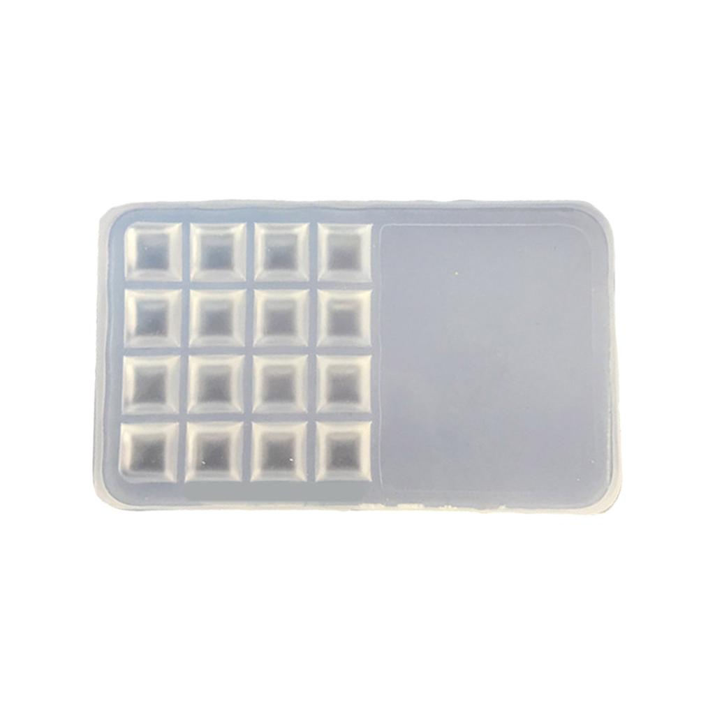 Multifunktionale Silikon-Künstlerpalette mit dicht schließendem Deckel zur Organisation von Kosmetik-Nagellacken, Schmuckherstellungswerkzeug