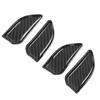 4pcs Carbon Fiber Style Inner Door Handle Bowl Cover Interior Door Bowl Trim Replacement for 3 Series E46 1998‑2004