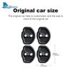 4-Pack Silicone Door Lock Buckle Protective Cover for Tesla Model 3 Y X S Highland Juniper Interior Moulding