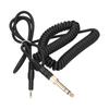 Stretchable Spring Headphone Audio Cord Replacement for ATHM50X M40X