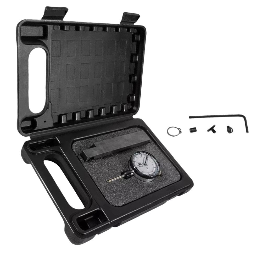 Narzędzie do pomiaru wystawania tulei cylindrowej 0,100 cala 6434 z czytelną tarczą i hartowanym szkłem do silników Diesla