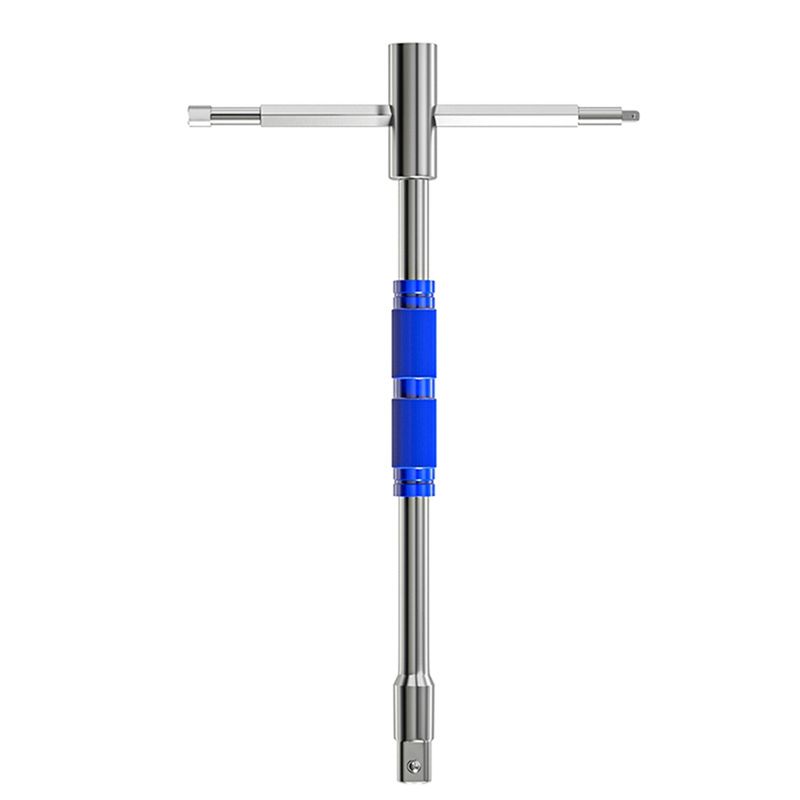 A84E-Hexagon Wrench Universal Extension Rod T-Type Socket Wrench Repair For T Handle Hex Hex For KEY Wrench Spanner