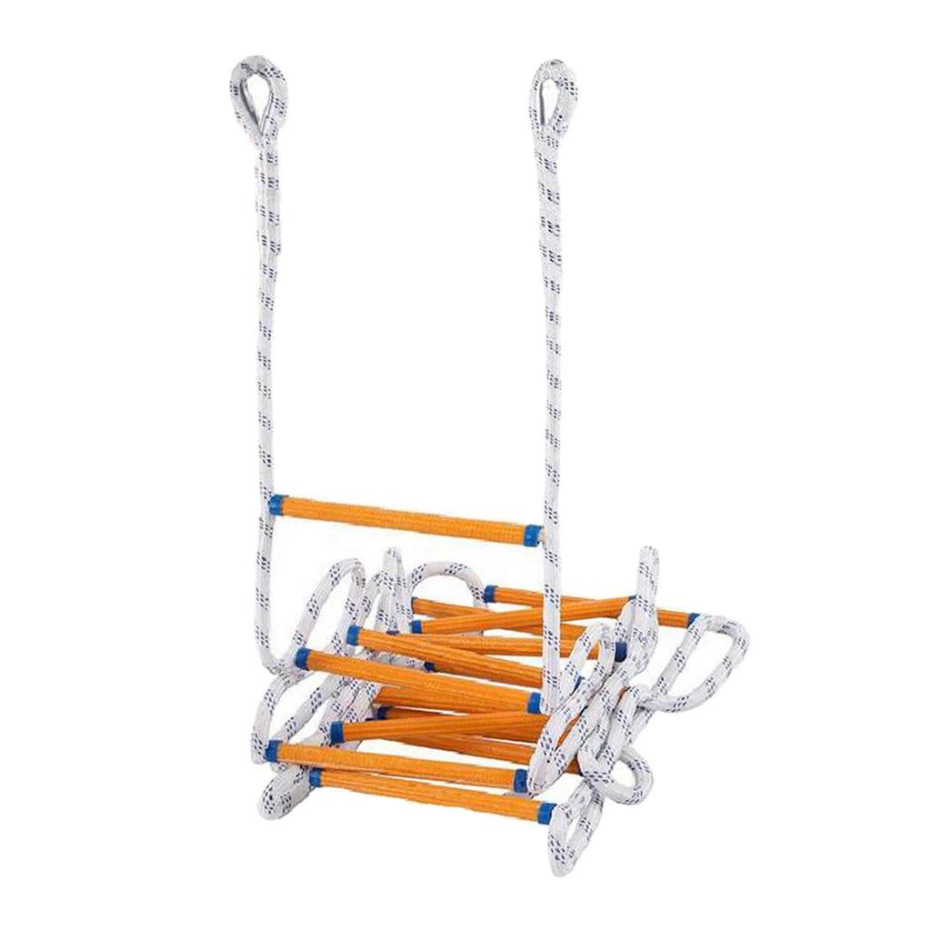 Ladder Soft Rope Reusable Kids Adults Fast to Flame Resistant for Outdoor Engineering Residential