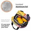 Cute Cow Fence Flower Pattern Insulated Lunch Bag for Kids School Cooler Thermal Food Box Tote Portable Lunch Boxes Container
