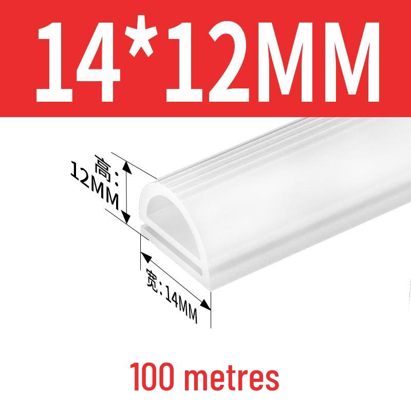 רצועת סיליקון עמידה בטמפרטורה גבוהה E לאיטום תנור, זמינה ברוחב 12-25 מ"מ