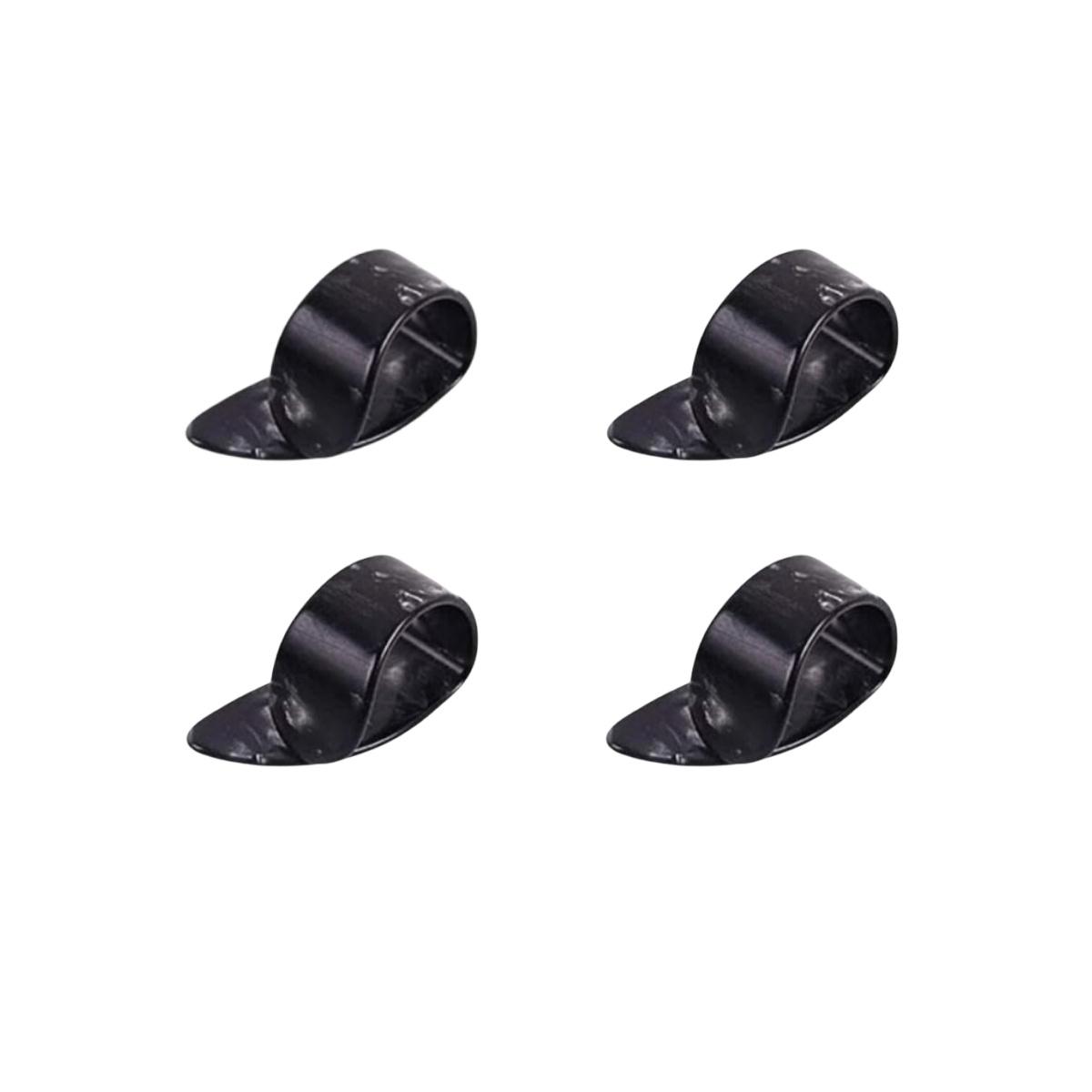 

Miwayer 4pcs Guitar PicksGuitar Thumb Finger Picks Celluloid Picks Plectrums for Electric & Acoustic Guitars, Ukulele, Bass