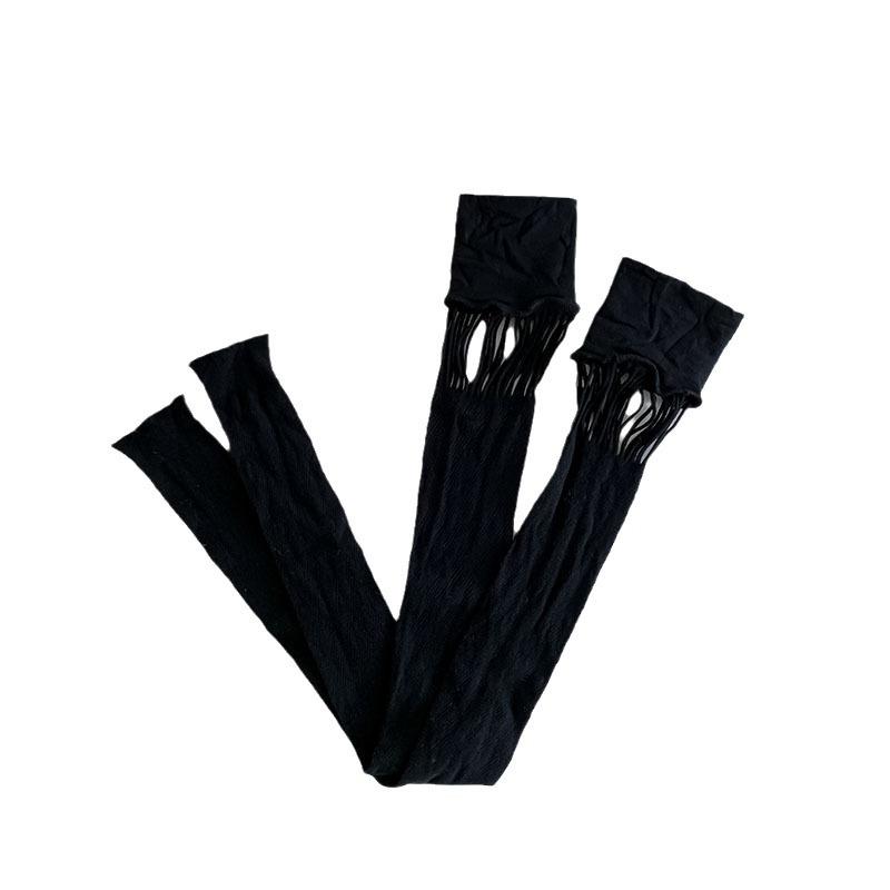 Pure Desire Wind Mesh Hollow Ins Tide Summer Thin Tube Knee Socks Lolita Babes Girl Thigh Stockings