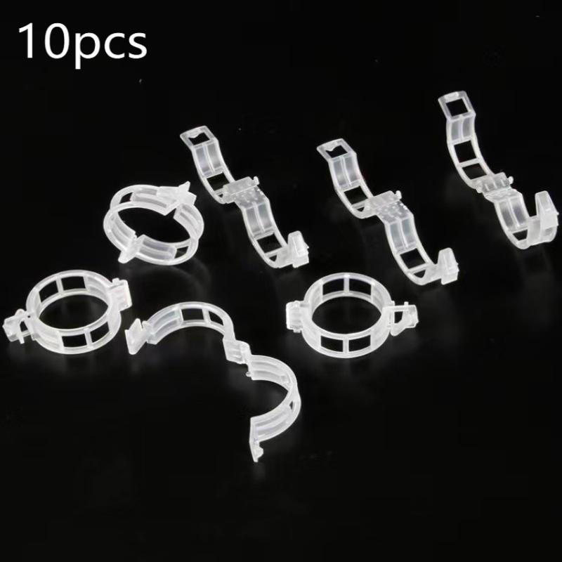 Tomato Vine Support Clips 80 Pieces Plant Climbing Fixing Clips for Trellis Greenhouse Gardening