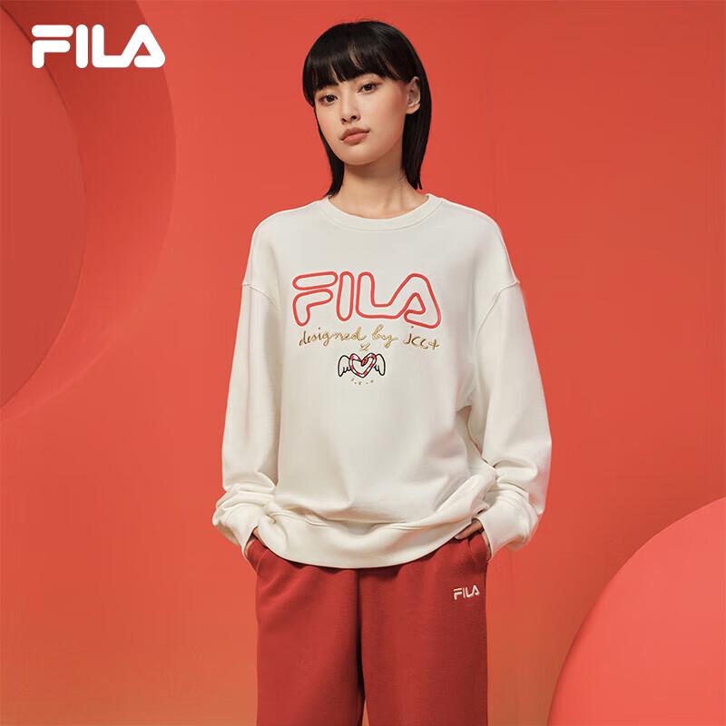 FILA Unisex Oxygen Logo Pullover Sweatshirt